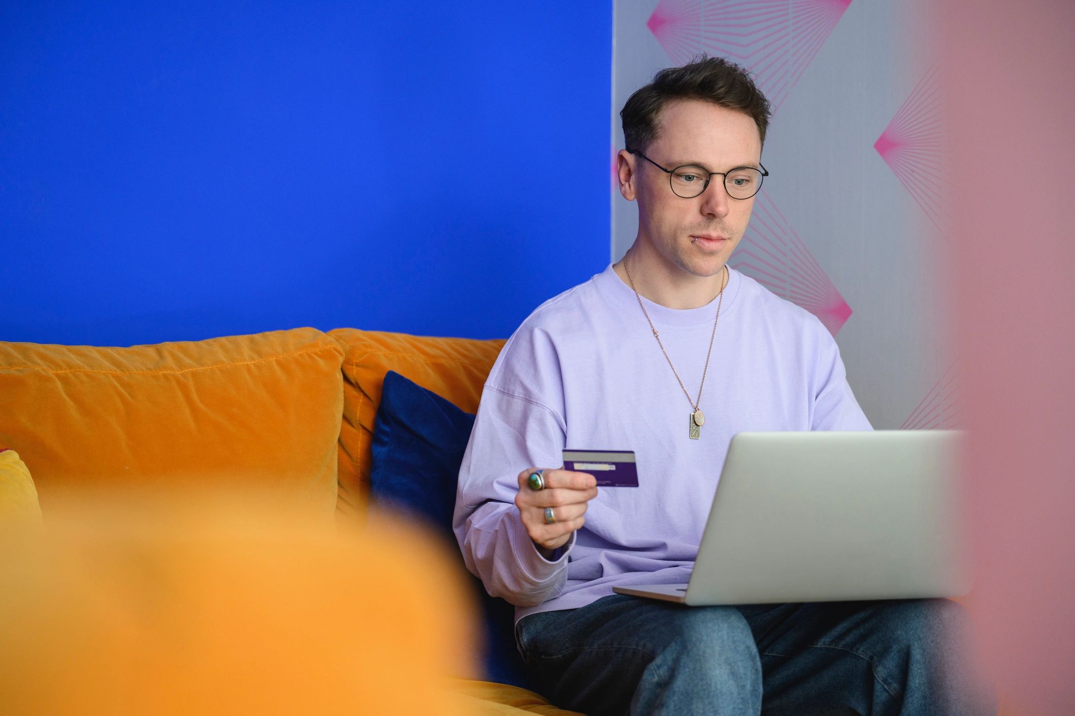 entrepreneur buying domain online